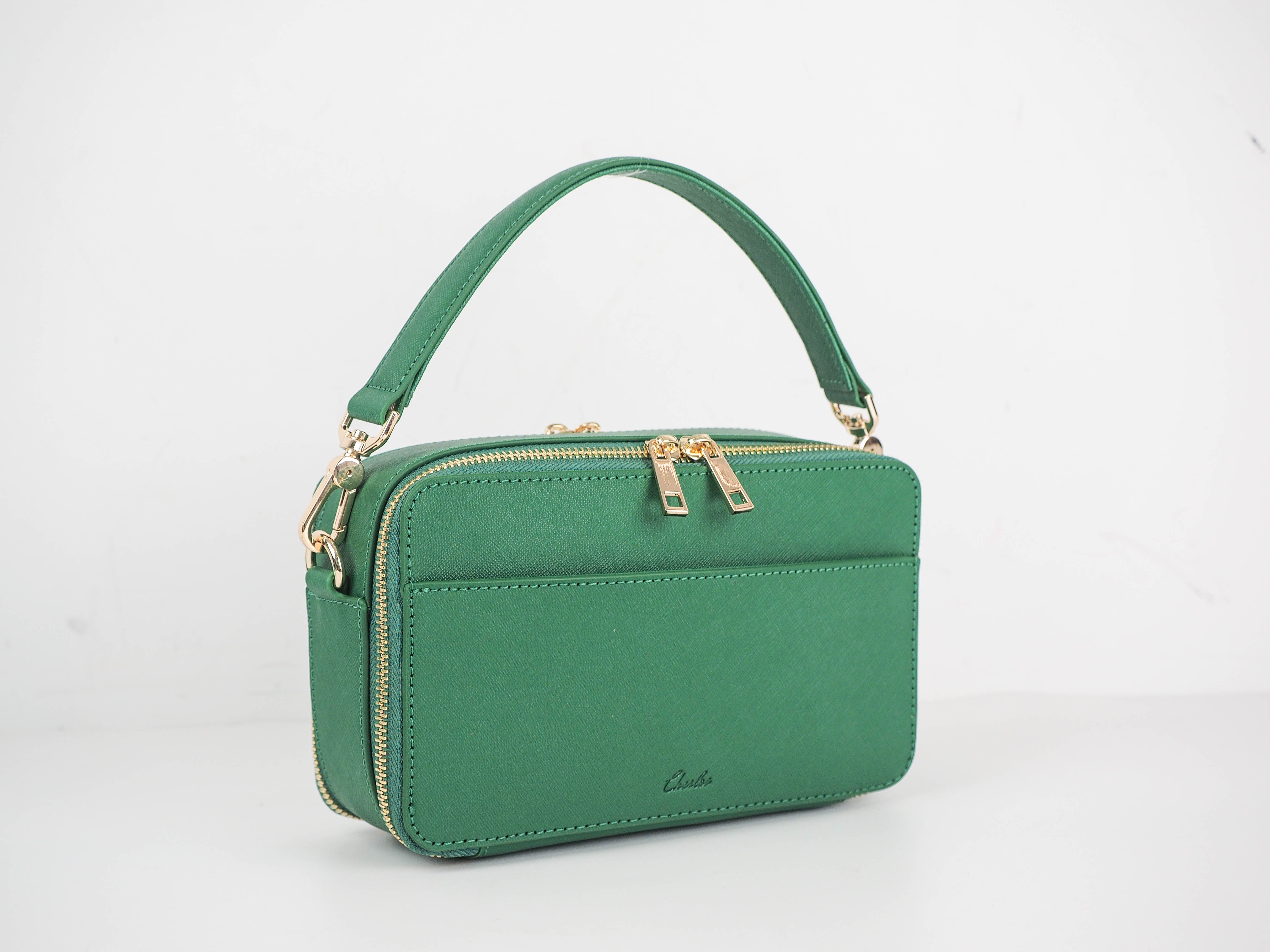 Cherloi Saffiano Leather XXL Travel Bag + 3 FREE GIFTS