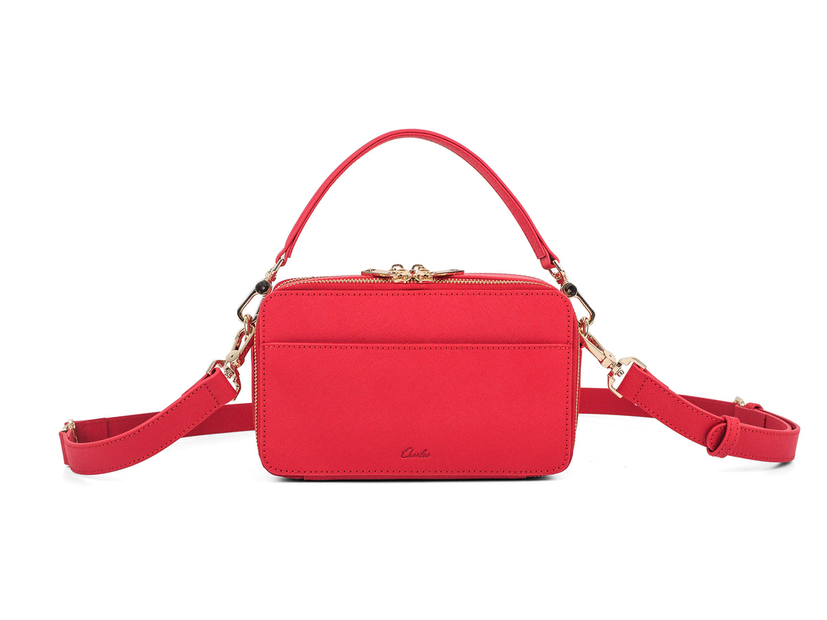 Cherloi Saffiano Leather XXL Travel Bag + 3 FREE GIFTS