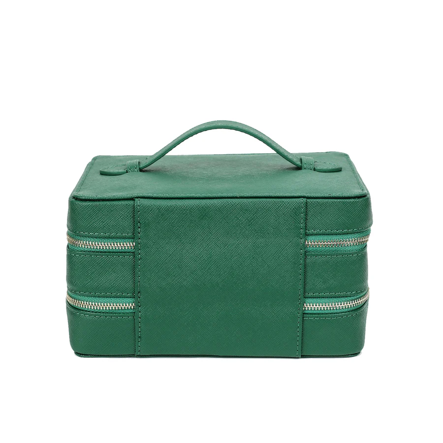Cherloi Saffiano Leather Jewelry Case
