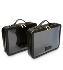 Cherloi Large Twin Cosmetic Case